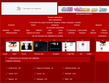 Tablet Screenshot of celebrites.annugratuit.net