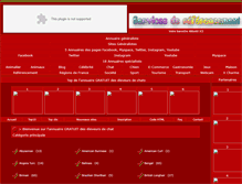 Tablet Screenshot of eleveurs-chats.annugratuit.net
